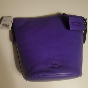 Coach BLKR SPORT MINI DUFF BAG NEW UNUSED PURPLE
